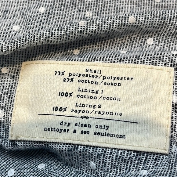 Anthropologie Cartonnier Rust Orange One Button Blazer Jacket Size Small - Picture 9 of 9